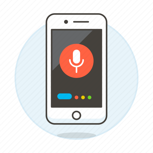 Assistant, google, listening, microphone, mobile, phone, smartphone icon - Download on Iconfinder