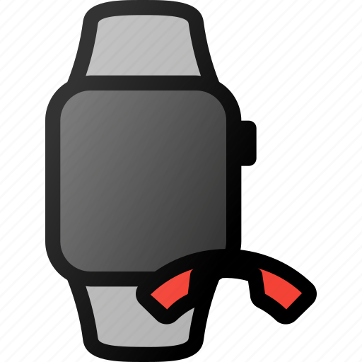 Smartwatch, end, call, smart, watch icon - Download on Iconfinder