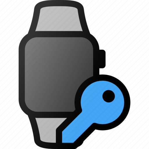 Smartwatch, key, smart, watch icon - Download on Iconfinder