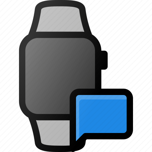 Smartwatch, message, smart, watch icon - Download on Iconfinder