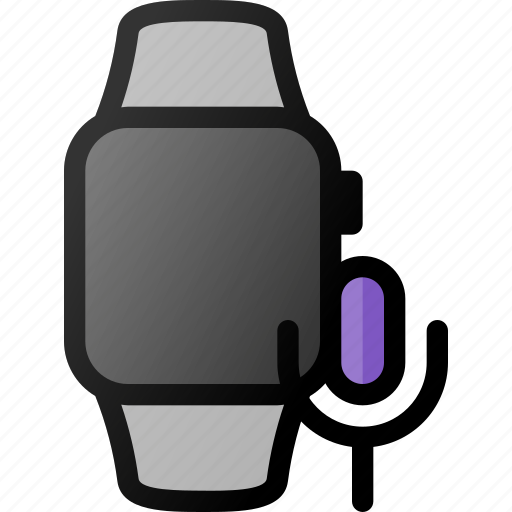 Smartwatch, voice, controll, smart, watch icon - Download on Iconfinder