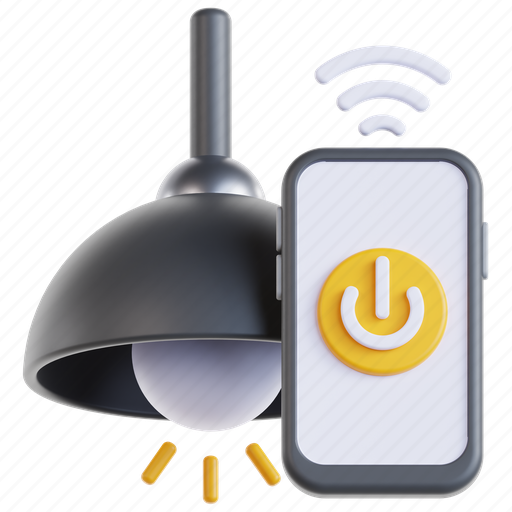Smart, light, bulb, lamp, phone, power icon - Download on Iconfinder