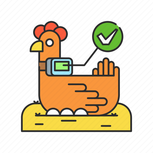 Agriculture, animal, chicken, farm, smart icon - Download on Iconfinder