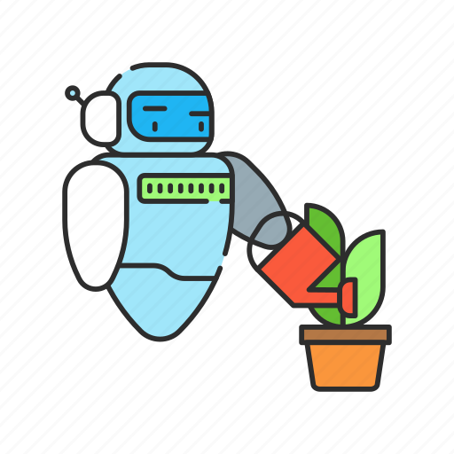 Agriculture, artificial, cyborg, farm, intelligence, robot, smart icon - Download on Iconfinder