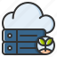 cloud storage, cloud hosting, server, database 