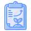 clipboard, checklist, paper, document, list, report 