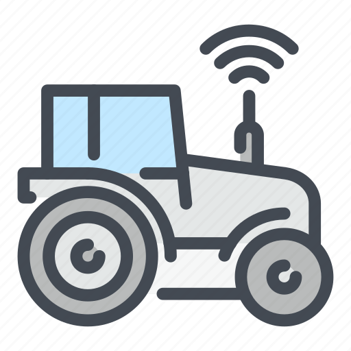 Smart, farm, tractor, remote, control, gps icon - Download on Iconfinder