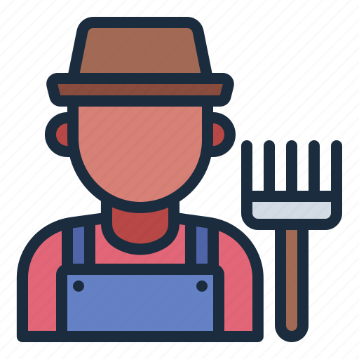 Farmer, avatar, people, farm, farming, agriculture, gardening icon - Download on Iconfinder