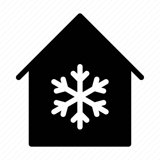Snowflake, house, smart, home, building icon - Download on Iconfinder