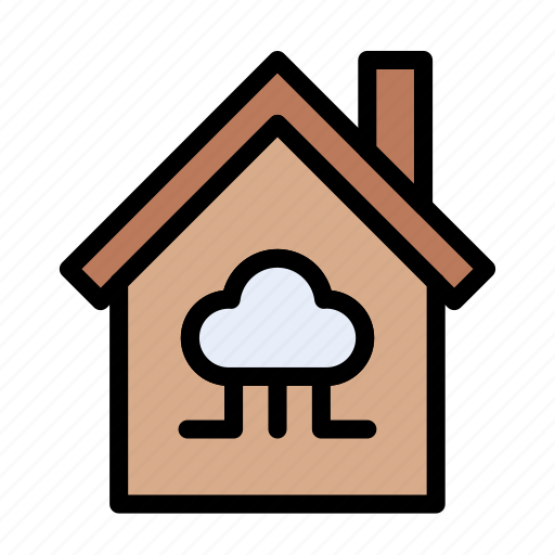 House, cloud, network, smart, home icon - Download on Iconfinder