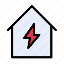 house, flash, power, smart, home