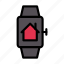smartwatch, smart, home, technology, house 