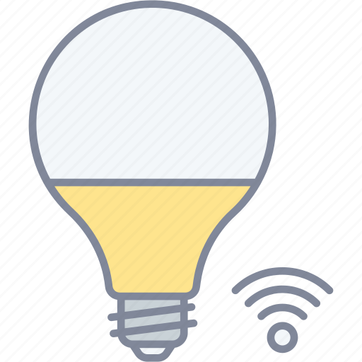 Smart, light, bulb, electric icon - Download on Iconfinder