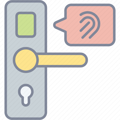 Fingerprint, identification, biometric, lock icon - Download on Iconfinder