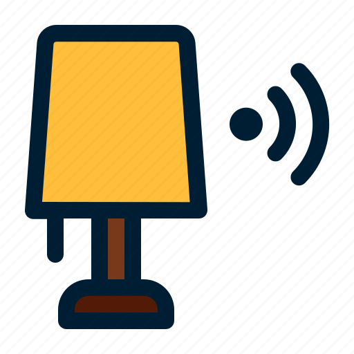 Desk, lamp, table, office, electricity, furniture, decoration icon - Download on Iconfinder