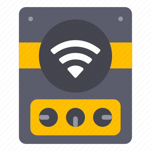 Smart speaker, speaker, sound, music, audio, microphone icon - Download on Iconfinder