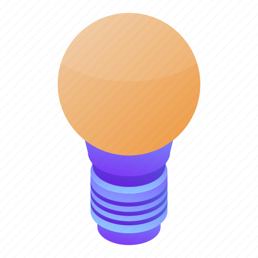 Bulb, business, cartoon, internet, isometric, light, logo icon - Download on Iconfinder