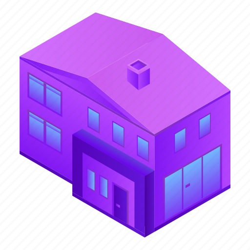 Business, cartoon, computer, home, house, isometric, smart icon - Download on Iconfinder