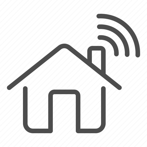 Smart home, smart, home, house, wireless icon - Download on Iconfinder
