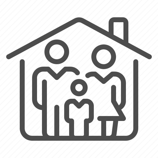 Family, real estate, household, home, house icon - Download on Iconfinder