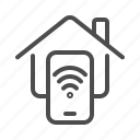 smart home, house, home, smart, remote control, wireless, smartphone
