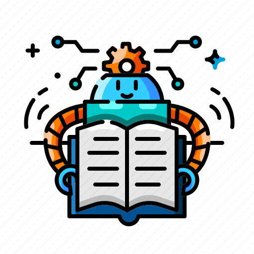 Robot, learning, technology, science, computer, ai, concept icon - Download on Iconfinder