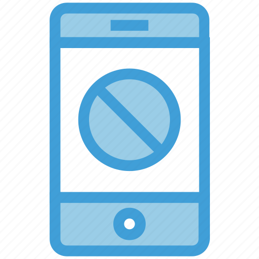 Ban, cell phone, device, forbid, mobile, prohibition, smart phone icon - Download on Iconfinder