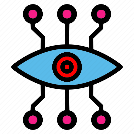 Eyetap, authentication, iris, smart, technology icon - Download on Iconfinder