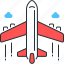 airplane, aeroplane, air, flight, plane, transport, transportation 