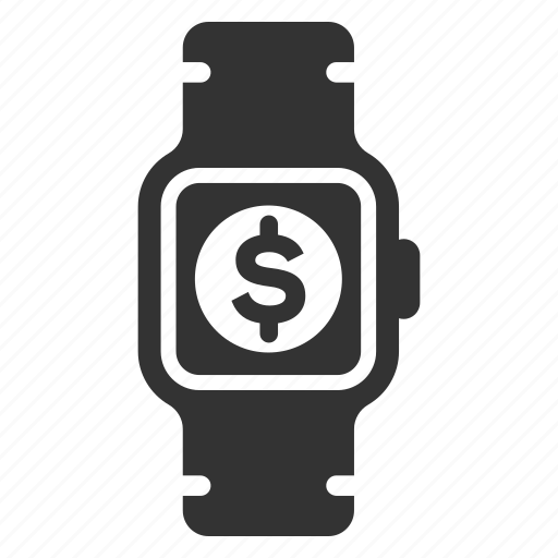 Smart, watch, money, dollar icon - Download on Iconfinder