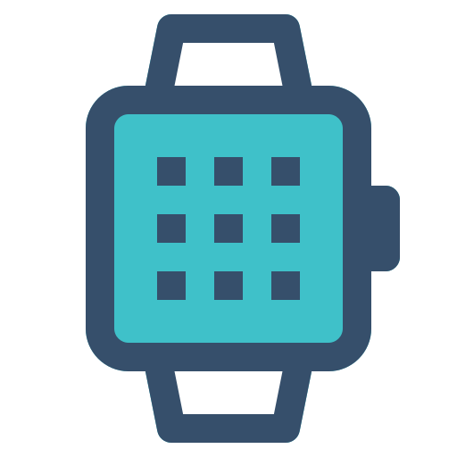 Calculator, smart, smart watch, watch icon - Free download