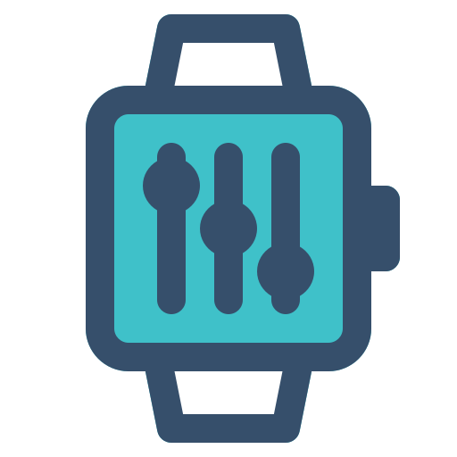 Control, slide, smart, smart watch, watch icon - Free download