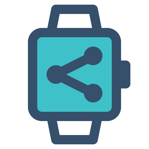 Share, smart, smart watch, watch icon - Free download