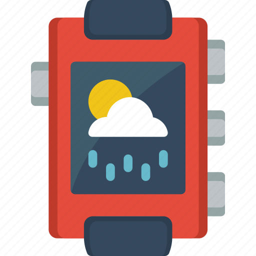 App, cloudy, notification, rainy, sunny, weather icon - Download on Iconfinder