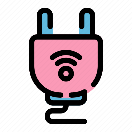 Electric, plug, smarthome, wireless icon - Download on Iconfinder