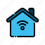 smarthome, wireless, house, network 