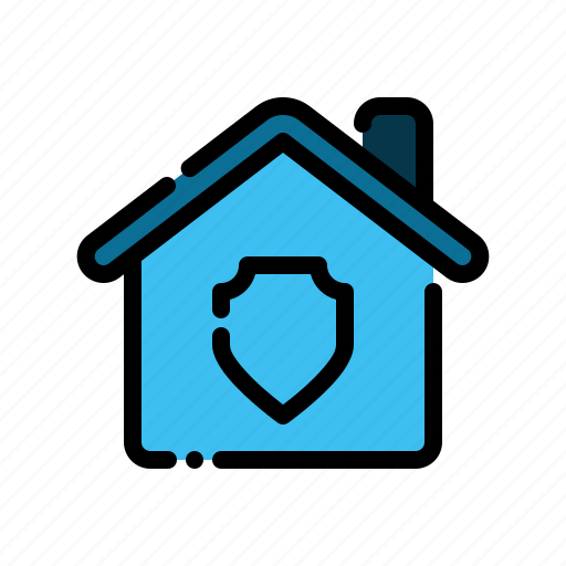 Smarthome, house, security, shield icon - Download on Iconfinder