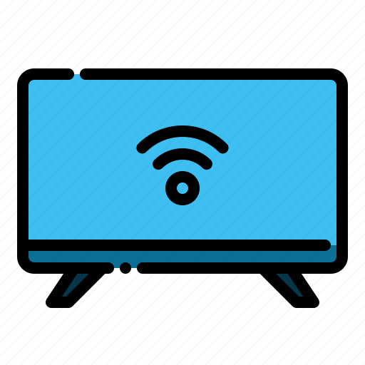 Television, wireless, internet of things, smarthome icon - Download on Iconfinder