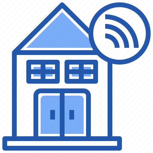 House, smarthome, home, electronics, wifi icon - Download on Iconfinder