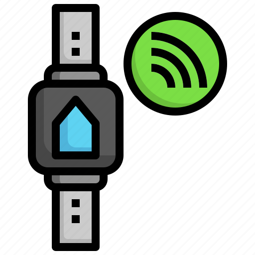 Smartwatch, smarthome, home, electronics, wifi icon - Download on Iconfinder
