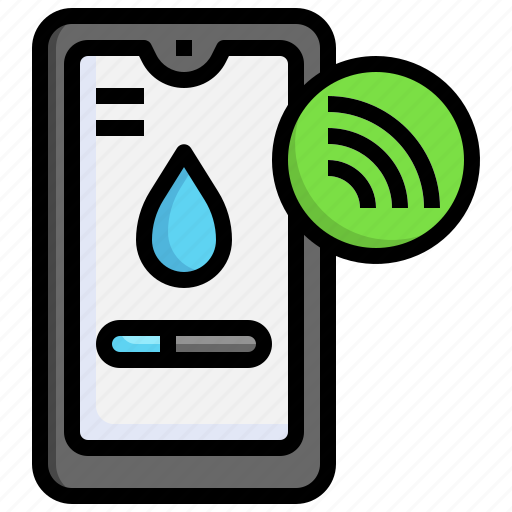 Water, smart, phone, smarthome, home, electronics, wifi icon - Download on Iconfinder