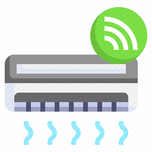 Air, conditioner, smarthome, home, electronics, wifi icon - Download on Iconfinder