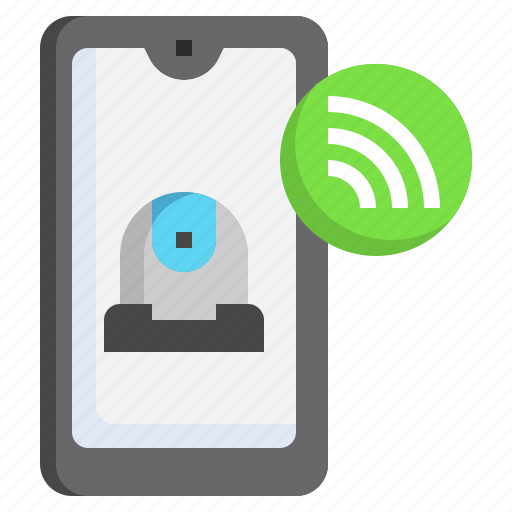 Camera, smart, phone, smarthome, home, electronics, wifi icon - Download on Iconfinder
