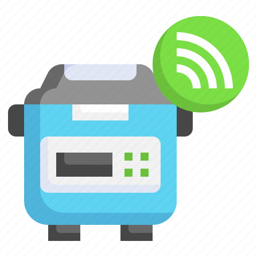 Rice, cooker, smarthome, home, electronics, wifi icon - Download on Iconfinder