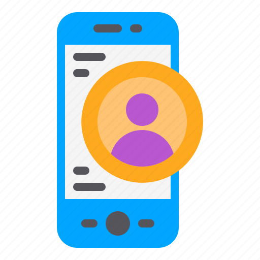 Account, owner, phone, profile, smartphone icon - Download on Iconfinder