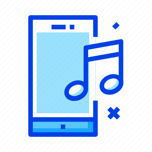 Music, note, smartphone, song icon - Download on Iconfinder