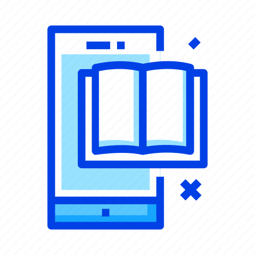 Book, ebook, reader, smartphone icon - Download on Iconfinder