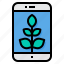 application, ecology, information, plant, smartphone 