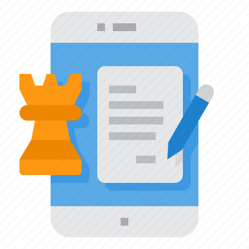 Application, chess, plan, smartphone, strategy icon - Download on Iconfinder