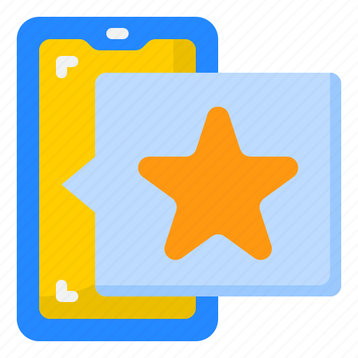 Smartphone, mobilephone, application, favorite, star icon - Download on Iconfinder